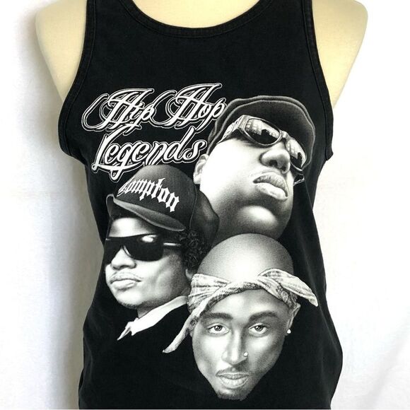 FLYING HORSE TANK TOP HIP HOP LEGENDS - Picture 1 of 5